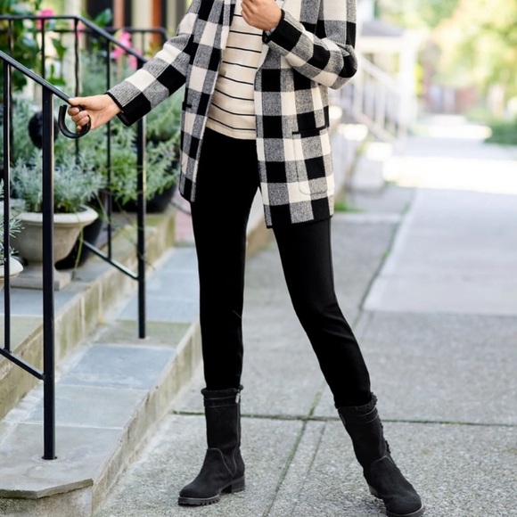 Talbots Pants - Talbots Soho 5 Pocket Black Jegging- 12P